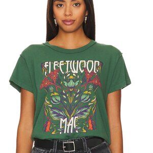 DAYDREAMER by FREE PEOPLE Fleetwood Mac Butterflies Reverse Tee Graphic Cotton M
